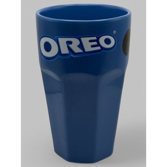 Oreo Other - Oreo Blue Ceramic Coffee Tumbler 12oz Hexagon Shape Frankford Candy 2023